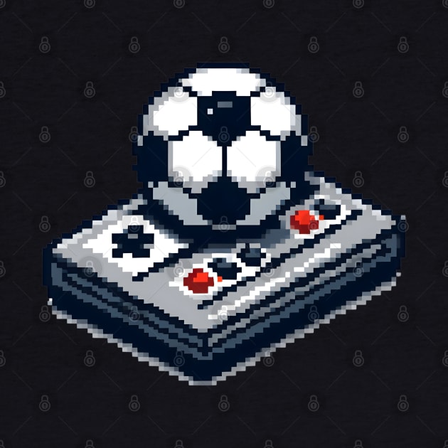 soccer ball - gamer soccer ball by vaporgraphic